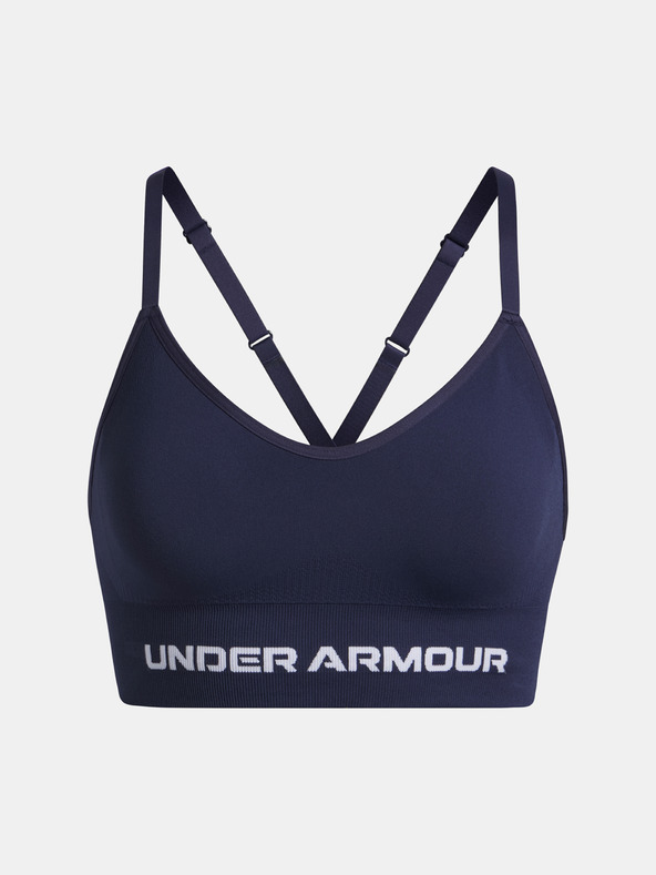 Under Armour Ženski grudnjak Under Armour Vanish Seamless Low Bra-BLU