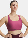 Under Armour Ženski grudnjak Under Armour Crossback Mid Bra-RED