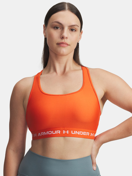 Under Armour Ženski grudnjak Under Armour Crossback Mid Bra-ORG