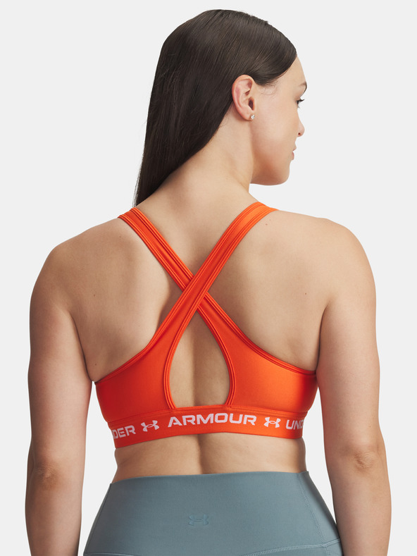 Under Armour Ženski grudnjak Under Armour Crossback Mid Bra-ORG