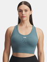 Under Armour Ženski grudnjak Under Armour Vanish Seamless Mid Bra-BLU