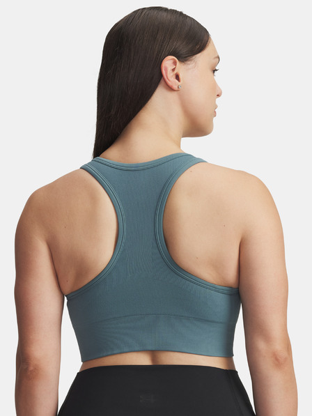 Under Armour Ženski grudnjak Under Armour Vanish Seamless Mid Bra-BLU