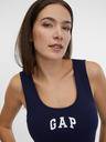 GAP Rebrasta majica bez rukava s logom GAP