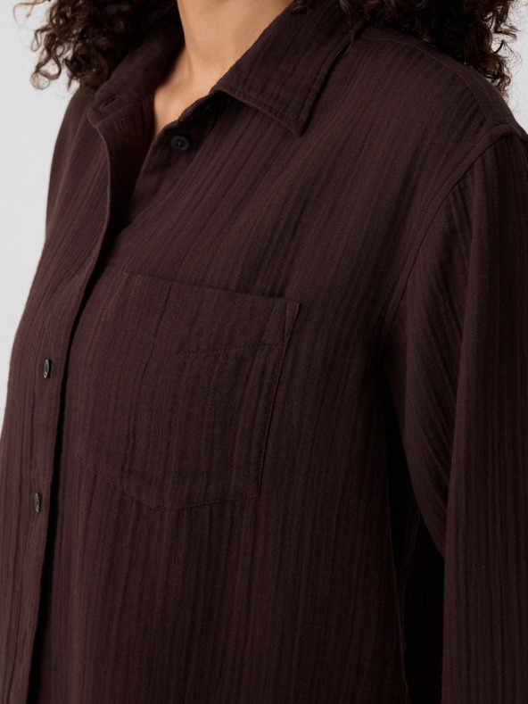 GAP Oversize muselinska košulja GAP