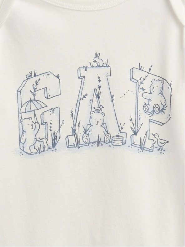 GAP Dječji bodi s logom Gap