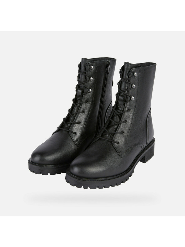 Geox Crna ženska gležnjača Geox Hoara