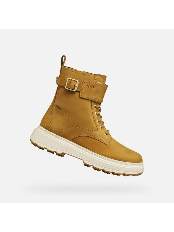 Geox Svijetlo smeđa ženska gležnjača Geox Lamidie + Grip ABX