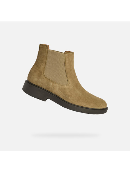 Geox Ženske gležnjače Geox Spherica EC1 bež boje