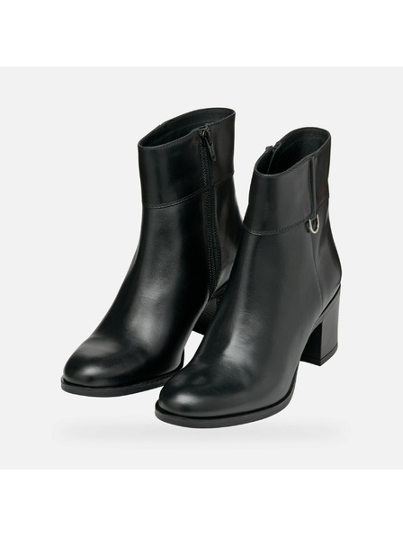 Geox Crna ženska gležnjača Geox New Asheel