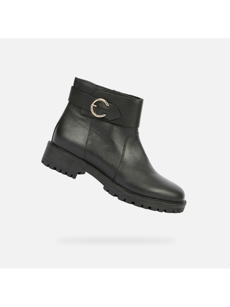 Geox Crna ženska gležnjača Geox Hoara