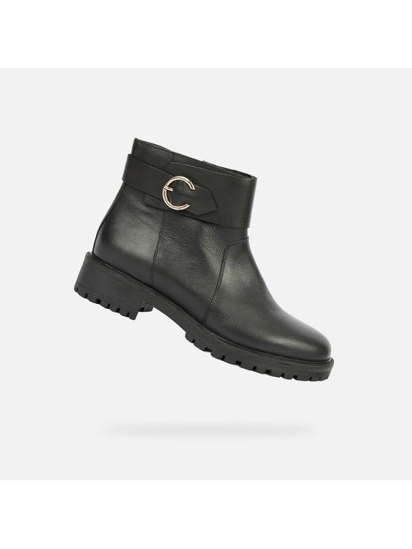 Geox Crna ženska gležnjača Geox Hoara