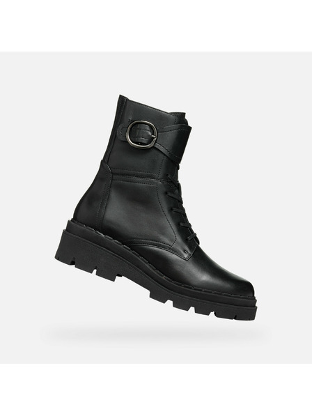 Geox Crne ženske gležnjače Geox Felleny