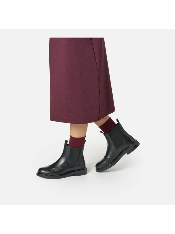 Geox Crne ženske gležnjače Geox Serilda