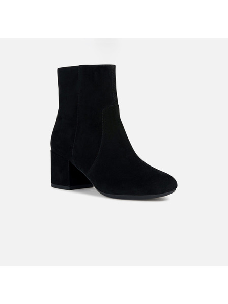 Geox Crne ženske gležnjače Geox Eleana