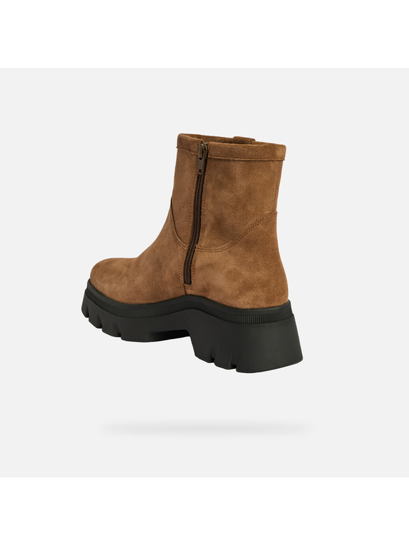 Geox Svijetlo smeđa ženska gležnjača Geox Pluette