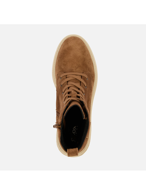 Geox Smeđe ženske gležnjače Geox Iridea