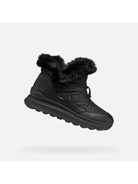 Geox Crna ženska gležnjača Geox Spherica ACTIF X2