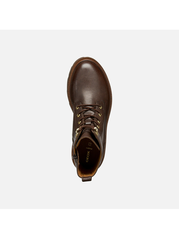 Geox Tamnosmeđa ženska gležnjača Geox Norize