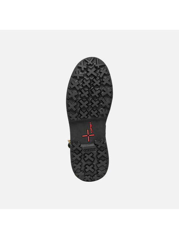 Geox Crne ženske gležnjače Geox Lamidie + Grip ABX