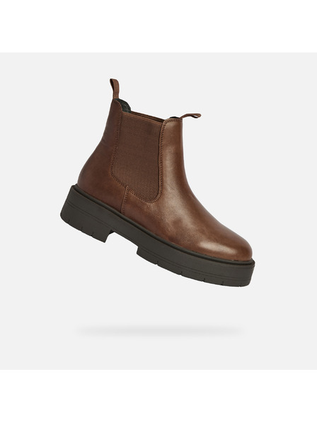 Geox Smeđa ženska gležnjača Geox Spherica EC7