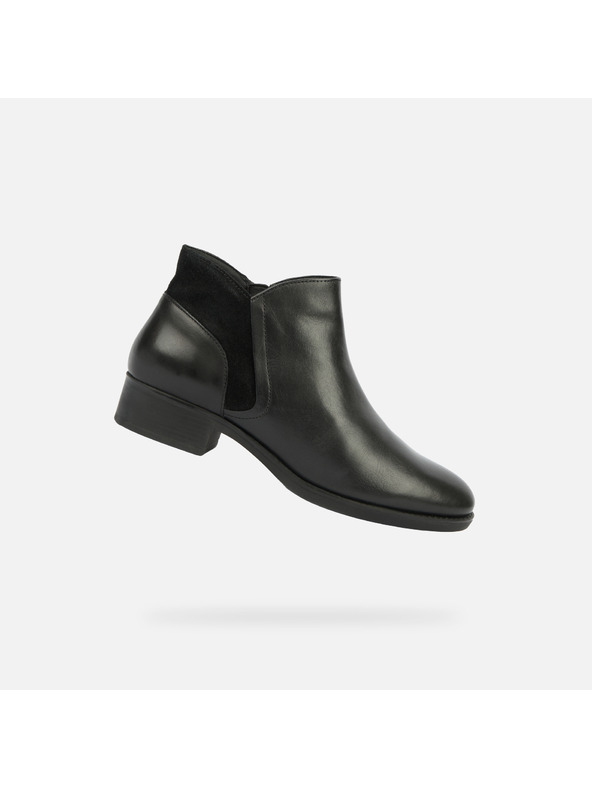 Geox Crne ženske gležnjače Geox Felicity