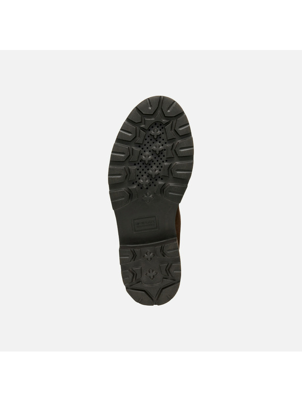 Geox Tamnosmeđa ženska gležnjača Geox Norize