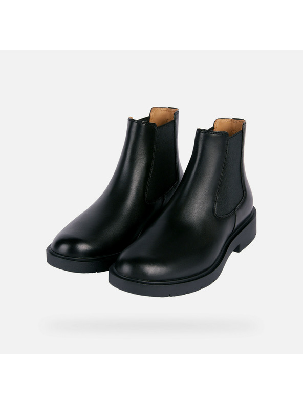 Geox Crne ženske gležnjače Geox Spherica Ec1