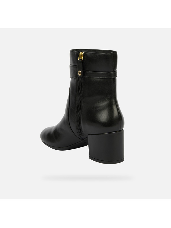 Geox Crne ženske gležnjače Geox Eleana