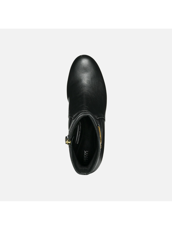 Geox Crne ženske gležnjače Geox Eleana