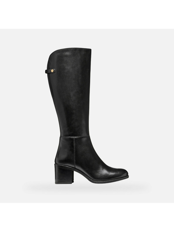 Geox Crne ženske čizme Geox New Asheel