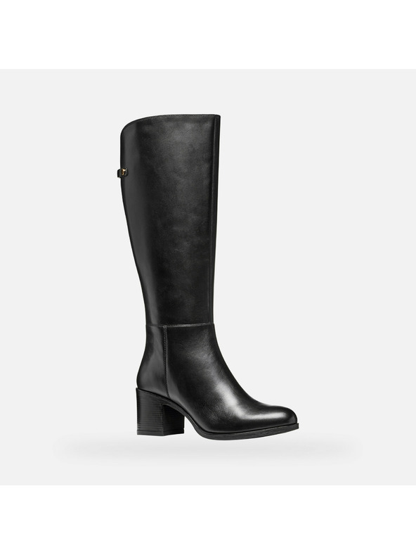 Geox Crne ženske čizme Geox New Asheel