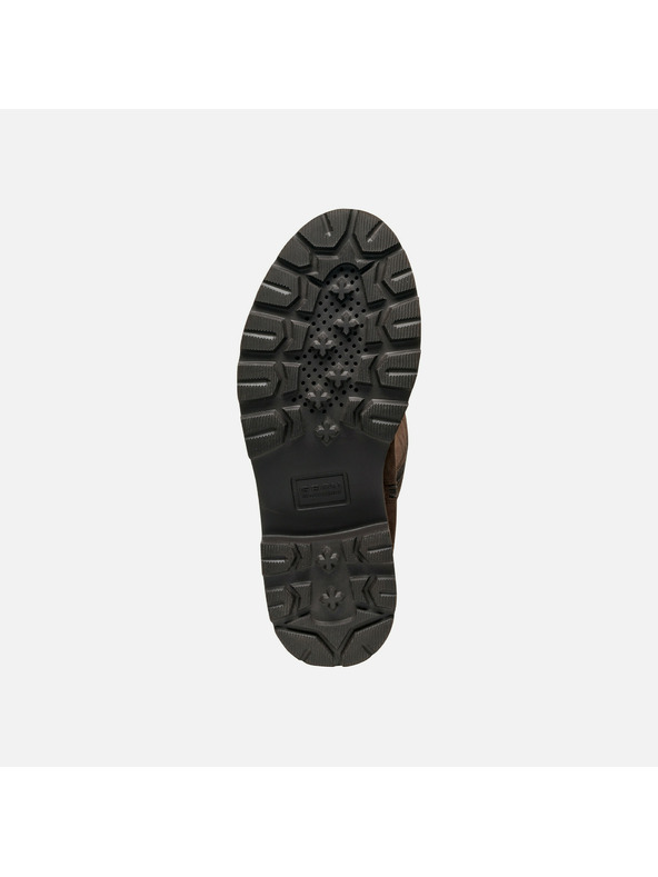 Geox Tamnosmeđe ženske čizme Geox Norize