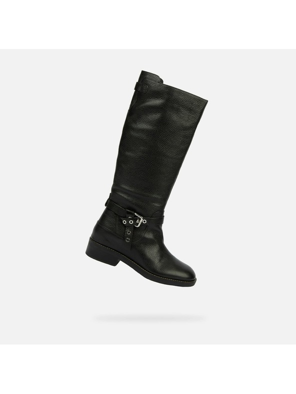 Geox Crne ženske čizme Geox Larysse