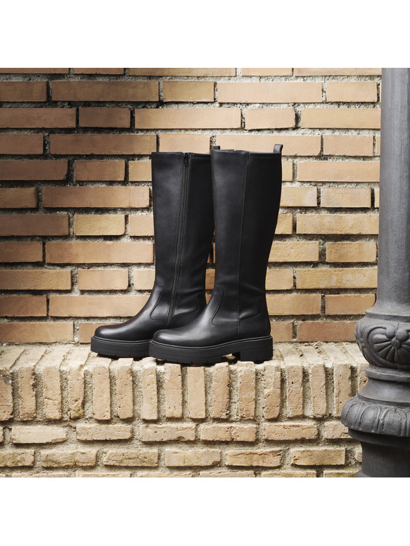 Geox Crne ženske čizme Geox Spherica Ec7