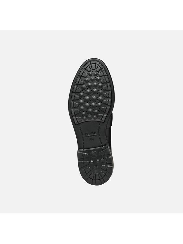 Geox Crne ženske mokasine Geox Walk zadovoljstvo