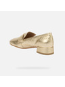 Geox Zlatne ženske mokasinke Geox Dhyalma