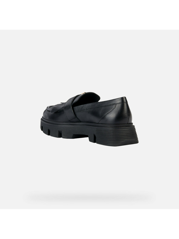 Geox Crne ženske mokasine Geox Vilde