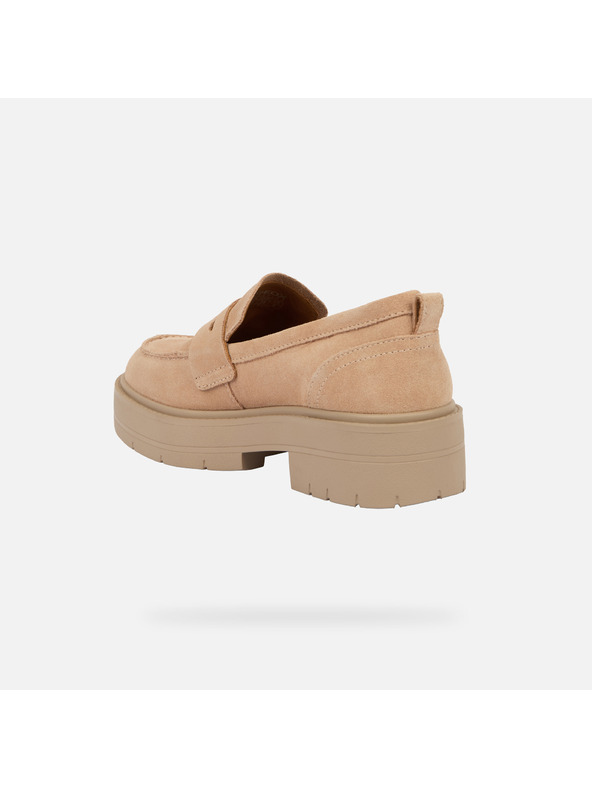 Geox Ženske mokasine Geox Spherica Ec7 bež boje