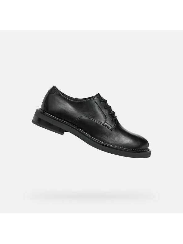 Geox Crne ženske mokasine Geox Serilda