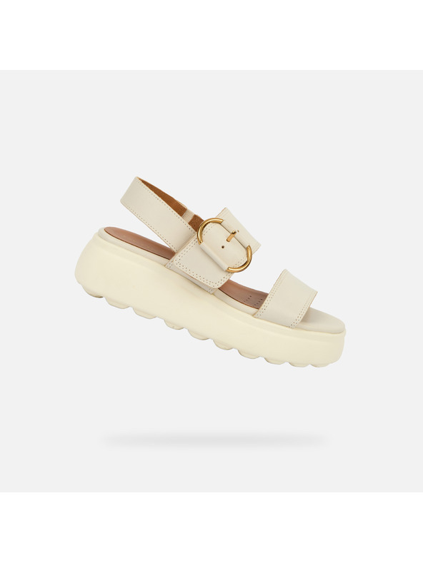 Geox Geox Spherica krem ​​ženske sandale