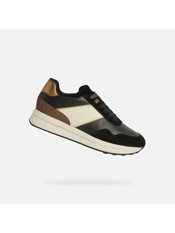 Geox Crne ženske tenisice Geox Runntix