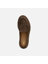 Geox Tamnosmeđe ženske mokasinke Geox Norize