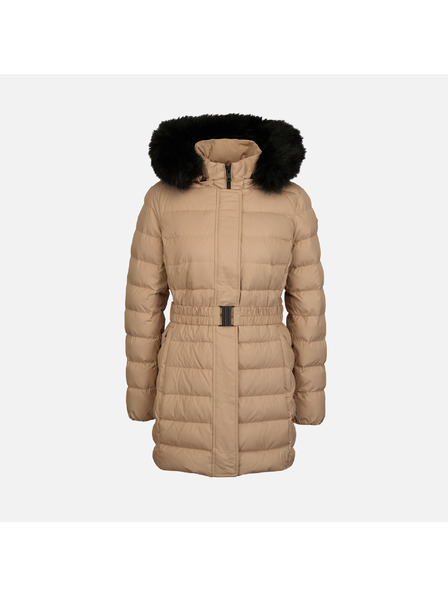 Geox Bež ženska pernata jakna Geox Catria