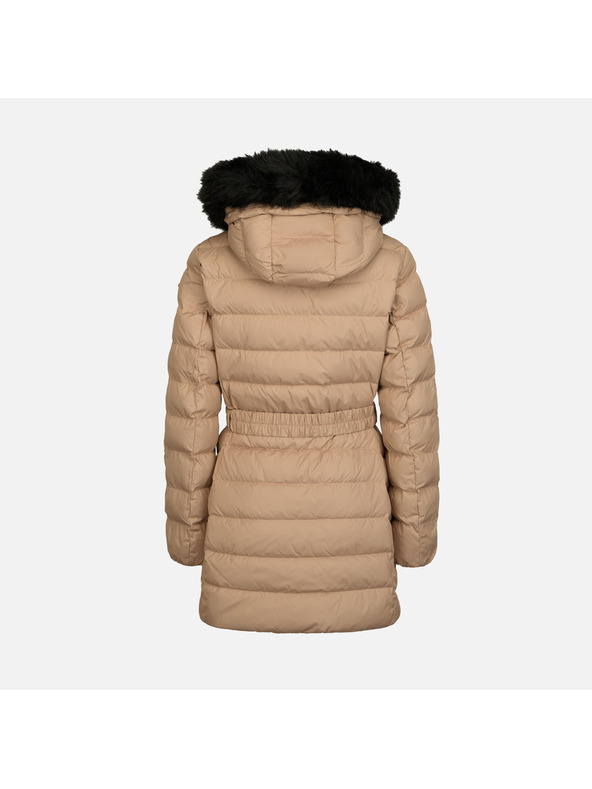 Geox Bež ženska pernata jakna Geox Catria