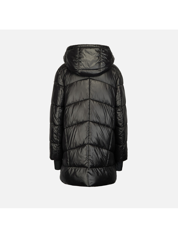 Geox Crna ženska pernata jakna Geox Serilda