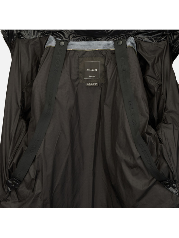 Geox Crna ženska pernata jakna Geox Serilda