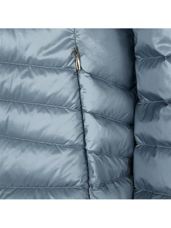 Geox Svijetlo plave ženske pernate jakne Geox Jaysen