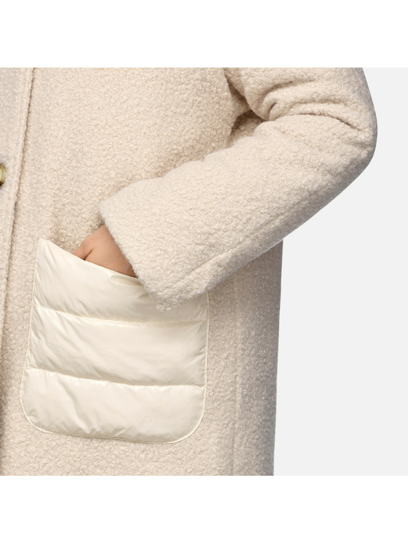 Geox Krem ženska jakna Geox Calithe