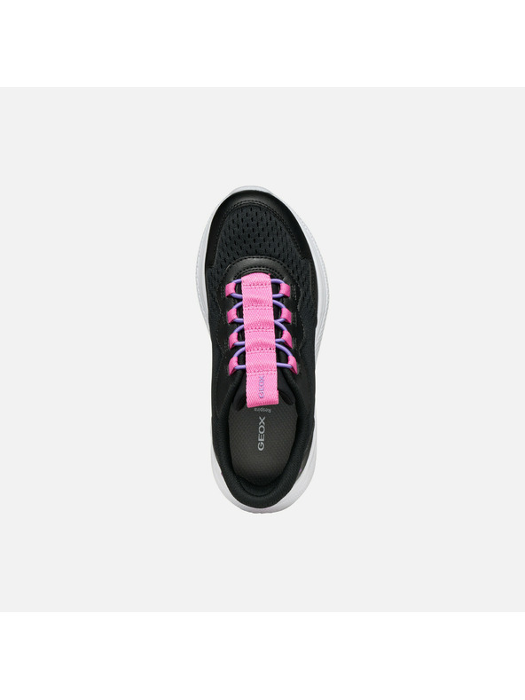 Geox Crne djevojčinske tenisice Geox Sprintye Fast In