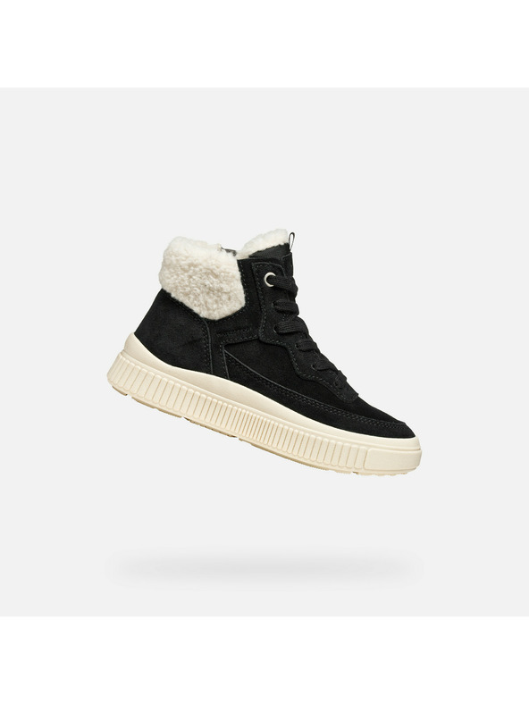 Geox Crne djevojčinske tenisice Geox Laquinny WPF